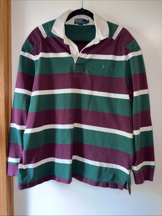 Polo Ralph Lauren Other - Polo by Ralph Lauren Forest Green Sweatshirt with White Trim